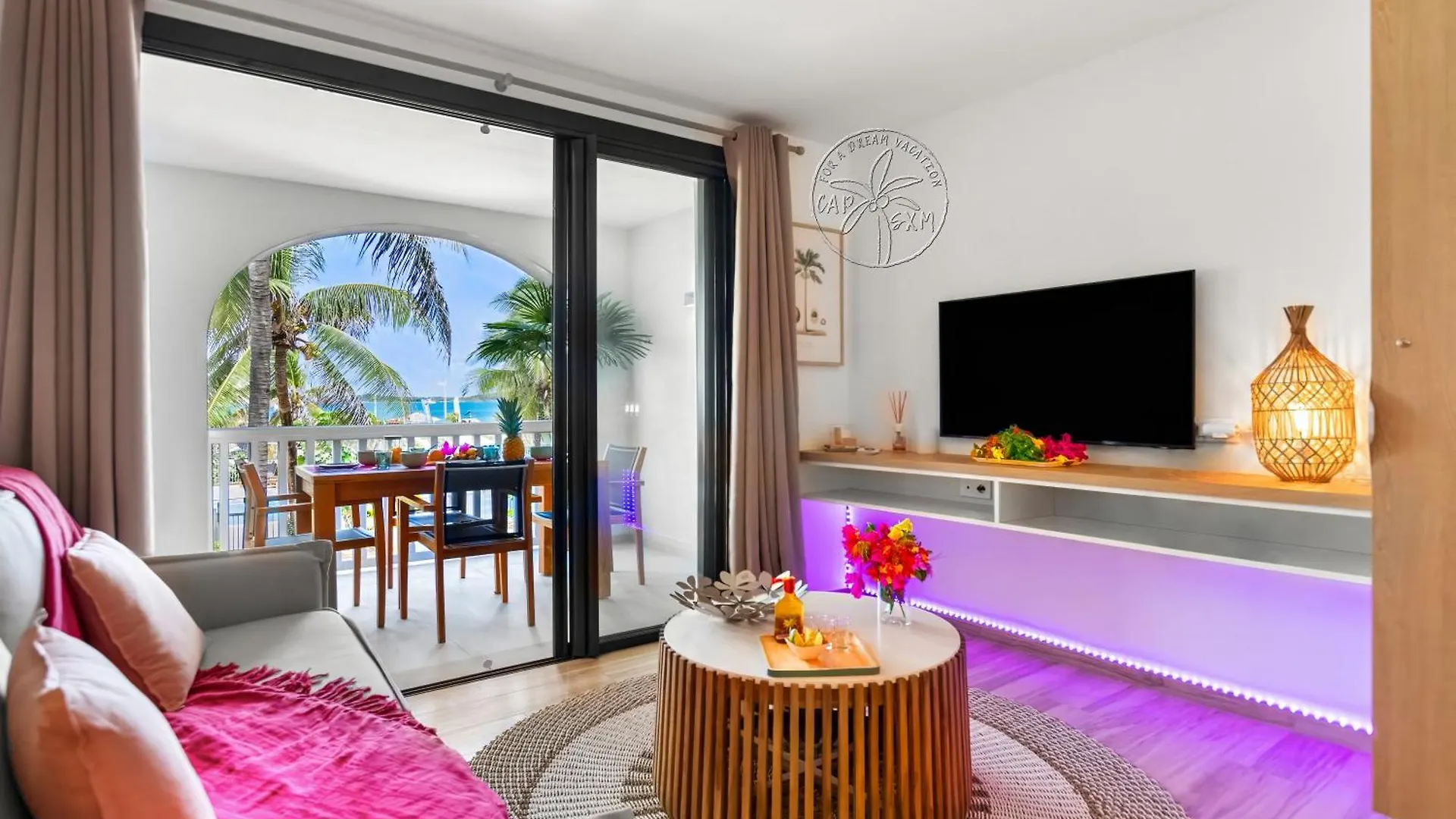 Apartment Face A La Plage De La Baie Orientale - Appartement 4P Vue Mer