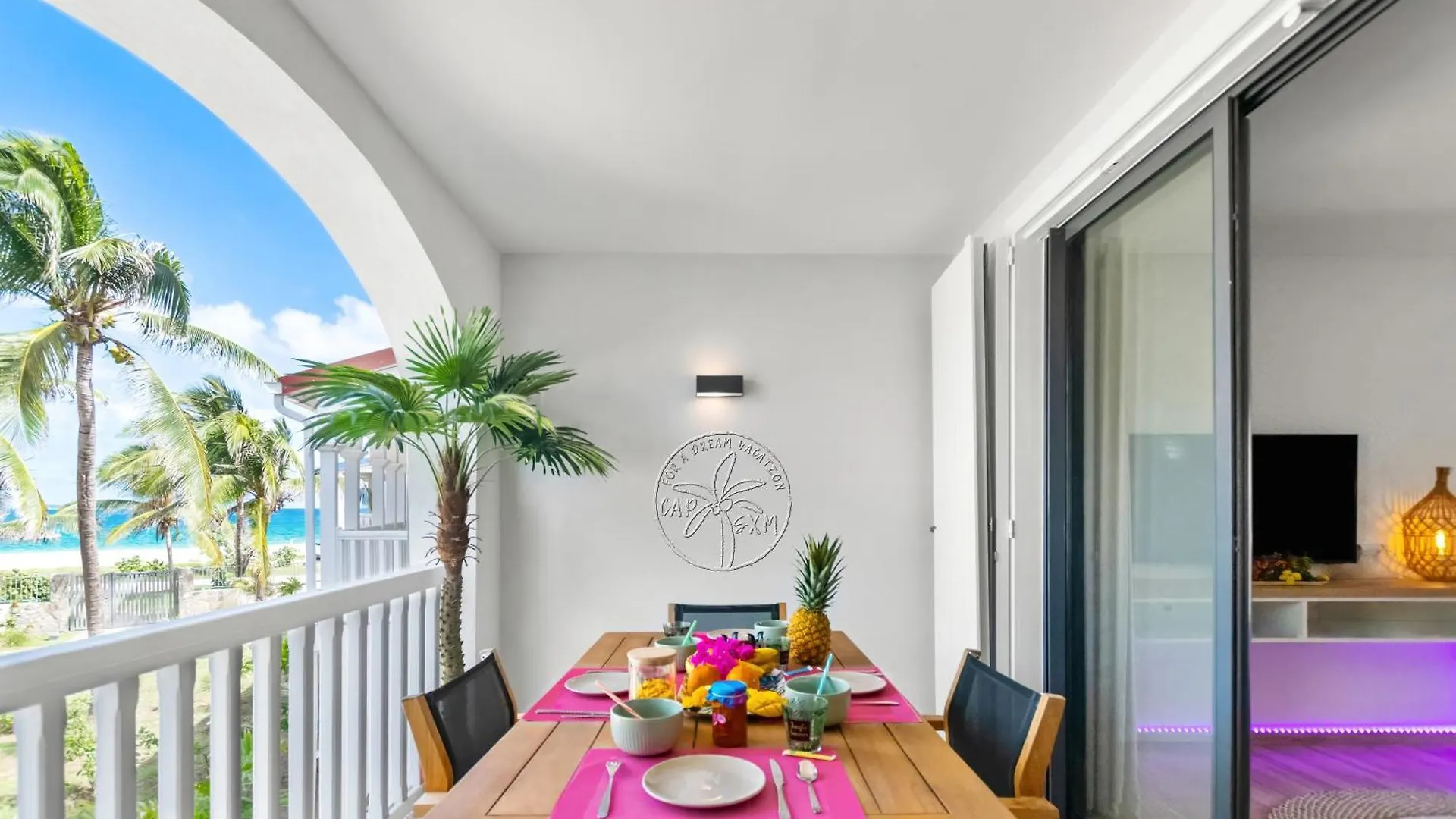 Face A La Plage De La Baie Orientale - Appartement 4P Vue Mer Sint Maarten