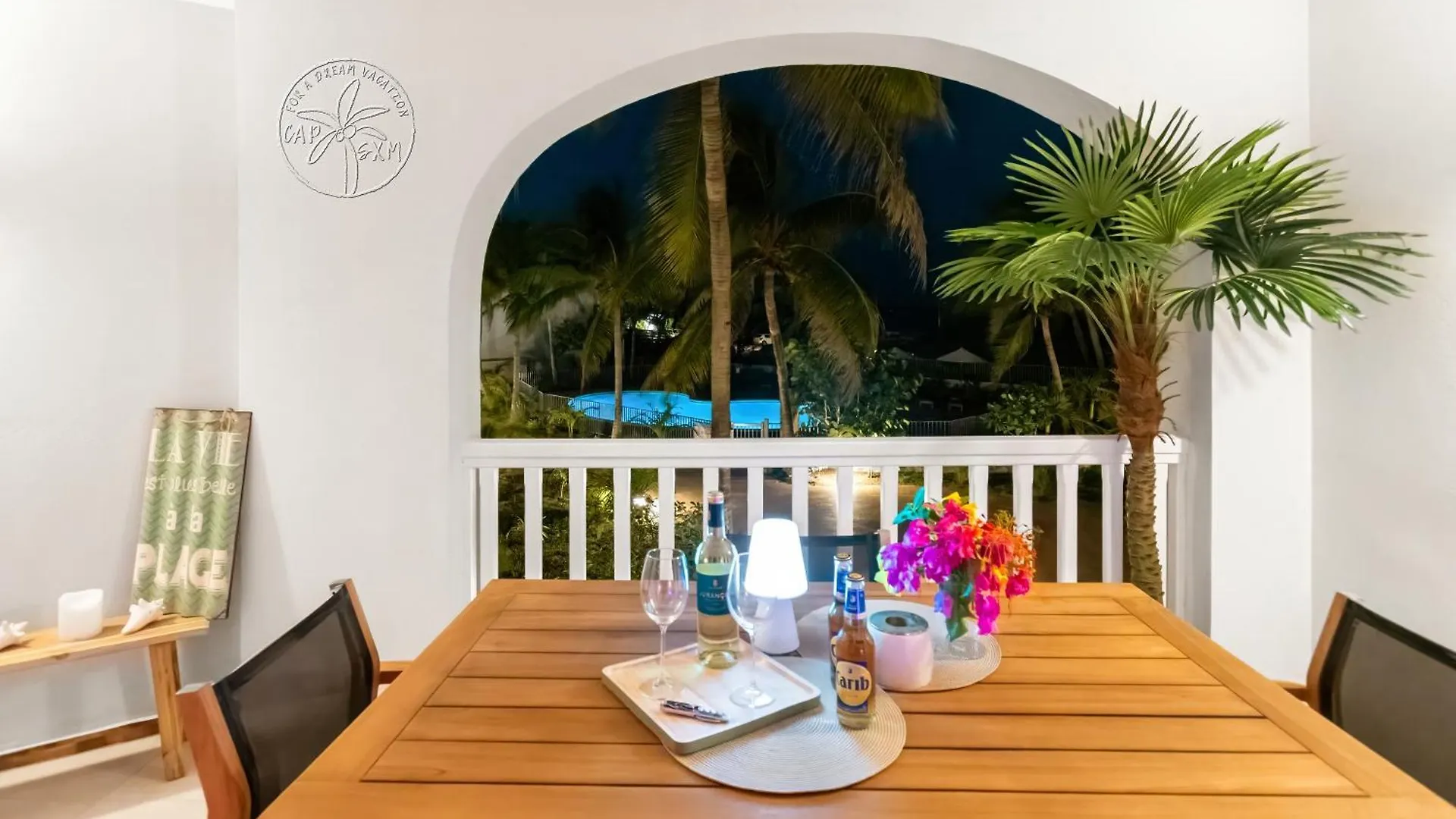 Apartment Face A La Plage De La Baie Orientale - Appartement 4P Vue Mer Sint Maarten
